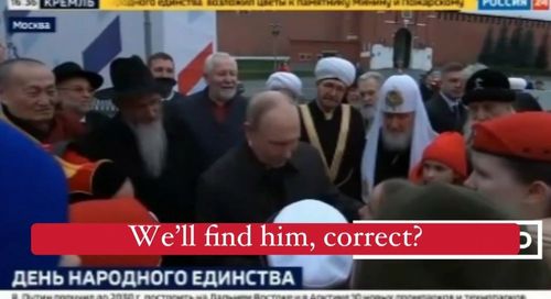 11세 소녀 키라의 청원 듣고 대답하는 푸틴[엑스(X·옛 트위터) 캡처. 재판매 및 DB 금지]