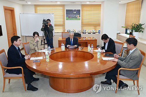 한국프로축구연맹의 최근 상벌위 회의[서울=연합뉴스]