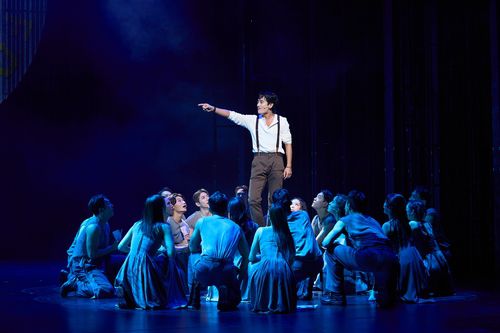 뮤지컬 '에비타' 속 체의 모습[블루스테이지 제공. 재판매 및 DB 금지]