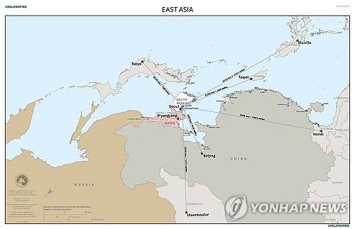 브런슨 "동아시아 지도 뒤집으면 한·일·필리핀 협력틀 보여"    (서울=연합뉴스) 제이비어 브런슨 주한미군사령관 겸 한미연합군사령관은 동아시아 지도를 뒤집어보면 한국, 일본, 필리핀 3국의 전략적 협력 필요성을 느낄 수 있다고 17일 밝혔다.      2025.11.17 [주한 미군 제공. 재판매 및 DB 금지] photo@yna.co.kr