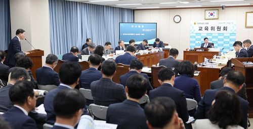전남도의회 교육위, 도교육청 예산안 심사[전남도의회 제공]