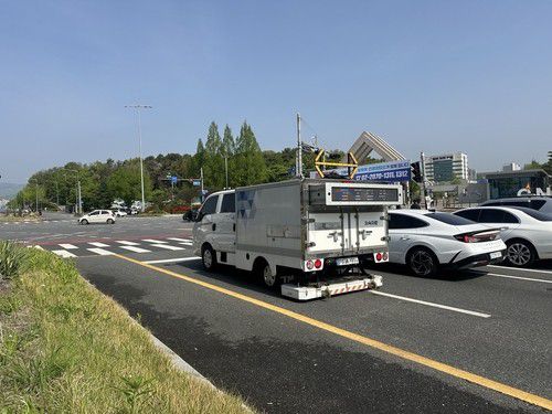 대전시 지반침하 현상 탐지차량[대전시 제공. 재판매 및 DB 금지]