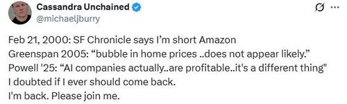 영화 '빅 쇼트' 마이클 버리 엑스 게시글[마이클 버리 엑스 계정 캡처. 재판매 및 DB 금지]