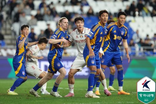 11월 9일 울산과 수원FC의 맞대결 모습[한국프로축구연맹 제공. 재판매 및 DB 금지]