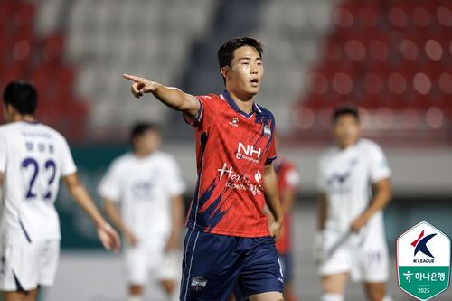 김천 소속이던 이승원[한국프로축구연맹 제공. 재판매 및 DB 금지]