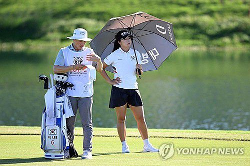 이정은(오른쪽)[AFP=연합뉴스]