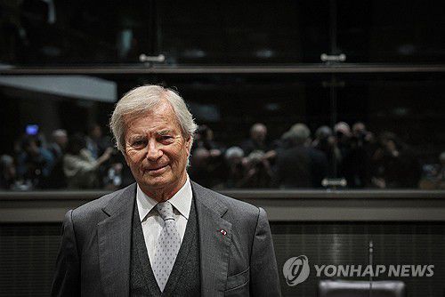 우파 성향 미디어 재벌 뱅상 볼로레[AFP=연합뉴스 자료사진]