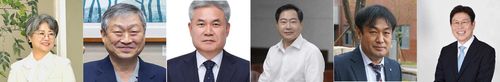 세종 교육감 출마 거론 후보들세종 교육감 출마 거론 후보들 (사진 왼쪽부터 가나다순, 강미애 세종미래연구소 대표, 박백범 전 교육부 차관, 안광식 세종희망교육연구소 대표, 원성수 전 공주대 총장, 유우석 세종마을교육연구소장, 임전수 전 세종교육원장 등) [연합뉴스 자료사진]