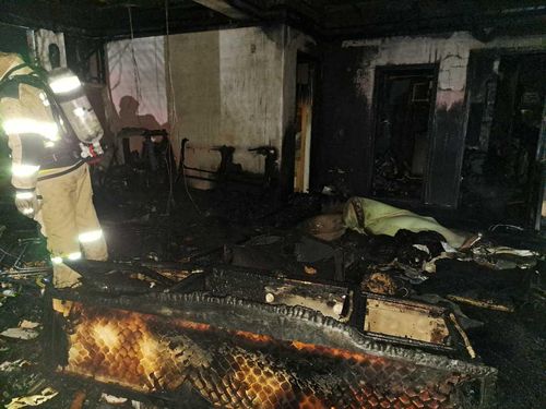 원주 주택 화재[강원특별자치도소방본부 제공. 재판매 및 DB 금지]