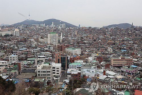 용산구 한남뉴타운 모습 [연합뉴스 자료사진]