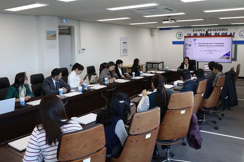 상지대 인문사회연구원과 몽골국립대학교 몽골어능력평가센터 공동 워크숍[상지대 제공. 재판매 및 DB 금지]
