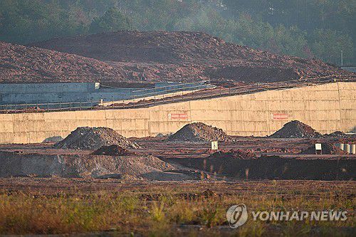 중국 장시성의 희토류 광산[AFP=연합뉴스 자료사진]