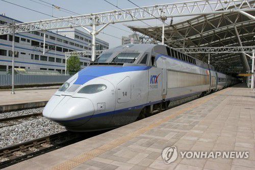 KTX 열차[연합뉴스 자료사진]