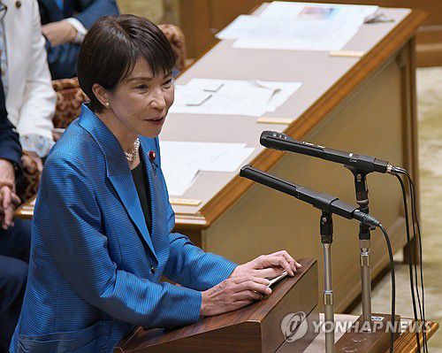 다카이치 사나에 일본 총리[UPI 연합뉴스 자료사진. 재판매 및 DB 금지]