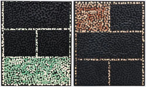 대니얼 보이드 작 '무제(MBSWMTL)'(왼쪽)와 '무제(SPAYTOB)'[국제갤러리 제공. 재판매 및 DB 금지]