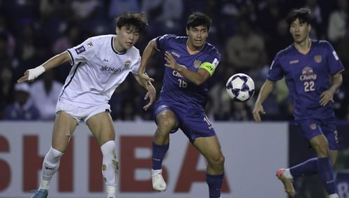 강원FC와 부리람 유나이티드의 경기 장면[AFC 홈페이지 캡처. 재판매 및 DB 금지]