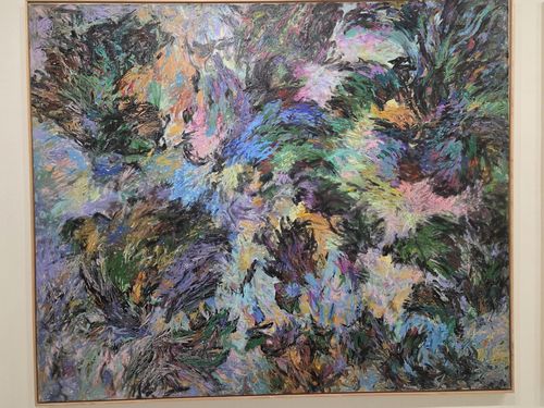 장-마리 해슬리 작 '염소자리Ⅰ'(서울=연합뉴스) 박의래 기자 = 서울 종로구 성곡미술관에서 열리고 있는 '그린다는 건 말야 : 장-마리 해슬리'전에 전시된 '염소자리Ⅰ'. 2025.12.16. laecorp@yna.co.kr