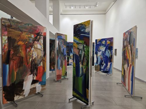 전시전경(서울=연합뉴스) 박의래 기자 = 서울 종로구 성곡미술관에서 열리고 있는 '성곡미술관 2025 오픈콜'에 전시된 정현두 작가의 작품들. 2025.12.16. laecorp@yna.co.kr