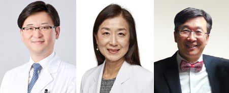 올해의 병원경영인상·의학회상왼쪽부터 혜원의료재단 박진식 이사장, 대한치매학회 최성혜 이사장, 대한천식알레르기학회 장안수 이사장[한국의학바이오기자협회 제공]