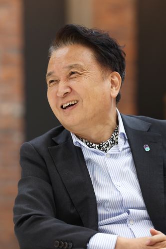 인터뷰하는 김영환 충북지사[충북도 제공. 재판매 및 DB 금지]