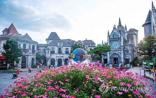 다낭 바나힐 테마파크 전경[모두투어 제공. 재판매 및 DB 금지]