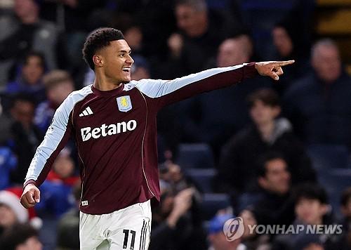 애스턴 빌라의 올리 왓킨스.[로이터=연합뉴스]