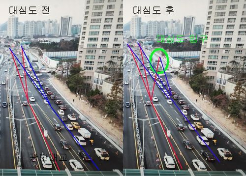 입구 방면 [차근호 기자]