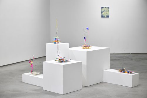 지 갤러리 3인 그룹전 '언신 릴레이션스' 전시 전경[지 갤러리 제공. 재판매 및 DB 금지]