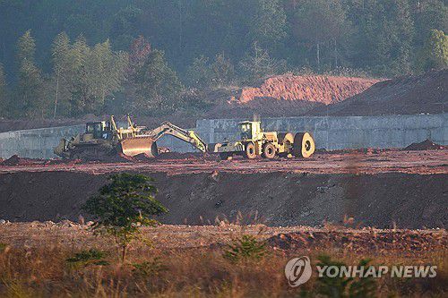 중국 장시성 간저우시의 희토류 산업단지[AFP=연합뉴스 자료사진]