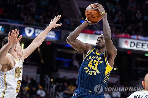 슛하는 파스칼 시아캄[Imagn Images=연합뉴스]