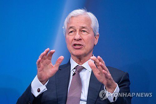 제이미 다이먼 JP모건체이스 CEO[EPA 연합뉴스 자료사진. 재판매 및 DB 금지]