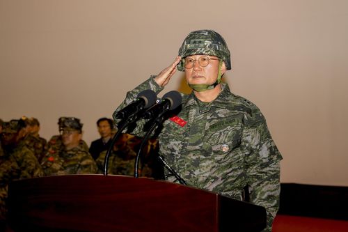 박성순 해병대 1사단장[해병대 1사단 제공. 재판매 및 DB 금지]