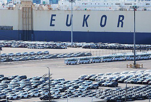 자동차 수출도 역대 최대 실적[연합뉴스 자료사진]