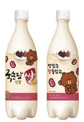 국순당의 '쌀 단팥'[제조사 홈페이지 캡처]