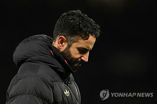 후벵 아모링 전 맨유 감독[AFP=연합뉴스]