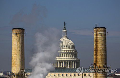 미국 워싱턴DC의 석탄화력발전소[EPA 연합뉴스 자료사진. 재판매 및 DB 금지]