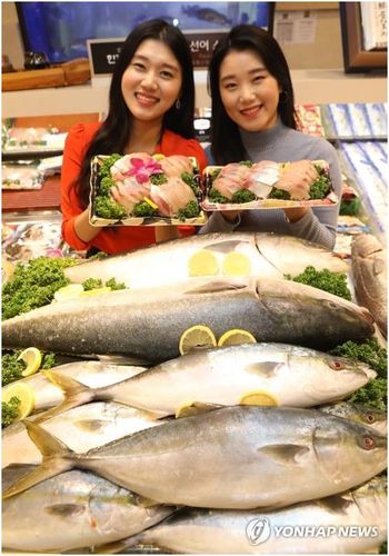 백화점의 방어[연합뉴스 자료 사진]