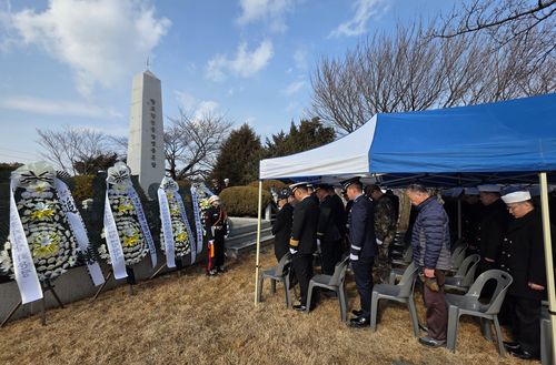 제59주기 당포함 전몰장병 추모행사[햄군 1함대 제공. 재판매 및 DB 금지]