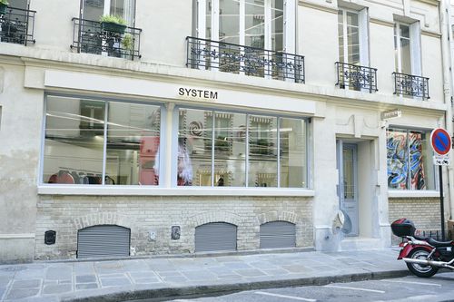 파리 마레지구에 있는 시스템 플래그십 스토어[한섬 제공. 재판매 및 DB금지]