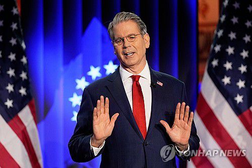 스콧 베선트 미국 재무부 장관[AP=연합뉴스. 재판매 및 DB 금지]