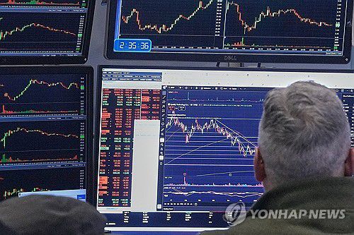 20일(현지시간) 미국 뉴욕 증권거래소[AP 연합뉴스]