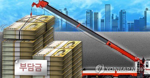 부담금 증가(PG)[제작 이태호] 사진합성, 일러스트