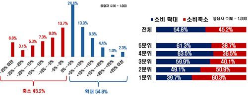 올해 소비지출 전망[한경협 제공. 재판매 및 DB 금지]