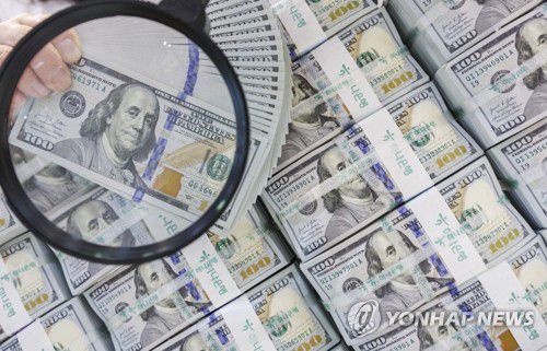 미국 달러[연합뉴스 자료사진]
