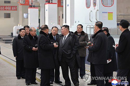 북한, 룡성기계련합기업소 1단계 개건현대화대상 준공식 진행(평양 조선중앙통신=연합뉴스) 북한의 룡성기계연합기업소 1단계 개건현대화대상 준공식이 김정은 북한 국무위원장이 참석한 가운데 지난 19일 진행됐다고 조선중앙통신이 20일 보도했다.2026.1.20      [국내에서만 사용가능. 재배포 금지. For Use Only in the Republic of Korea. No Redistribution] nkphoto@yna.co.kr