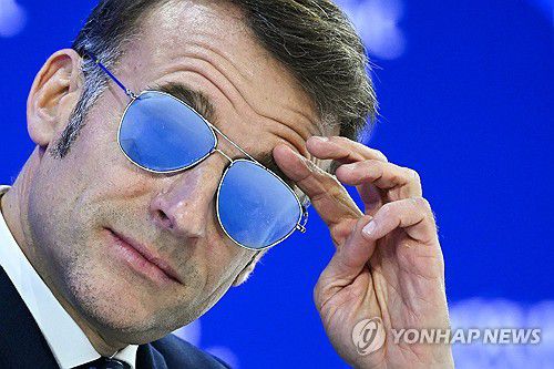 에마뉘엘 마크롱 프랑스 대통령[AFP 연합뉴스 자료사진. 재판매 및 DB 금지]