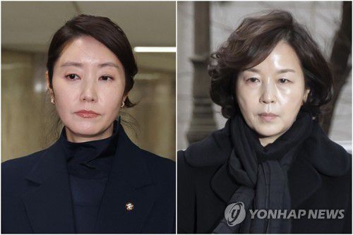 강선우 의원(왼쪽)과 김경 서울시의원[연합뉴스 자료사진]