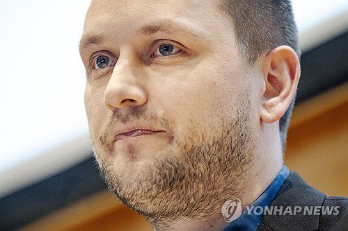 옌스 프레데리크 닐센 그린란드 총리[EPA 연합뉴스 자료사진. 재판매 및 DB 금지]