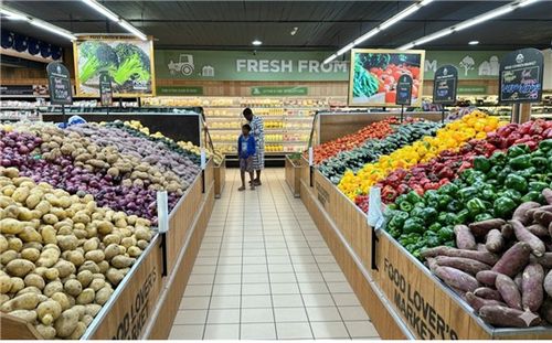 하라레의 대형마트 Food Lover's Market (2023년 4월 2일 저자 촬영)[이은별 제공. 재판매 및 DB 금지]