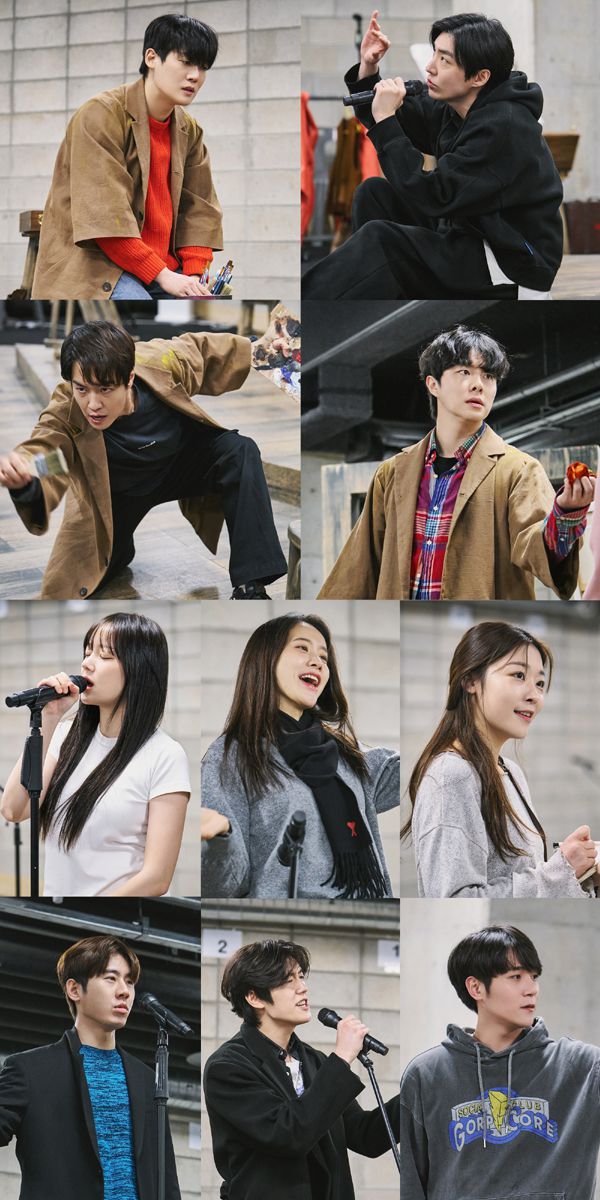 화가시리즈 뮤지컬 '모딜리아니', '에곤 실레' 연습실 현장 (HJ컬쳐 제공)